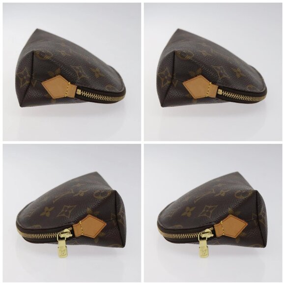 LOUIS VUITTON Monogram Pochette Cosmetic PM Pouch M43998 LV Auth 125332 - Picture 16 of 16